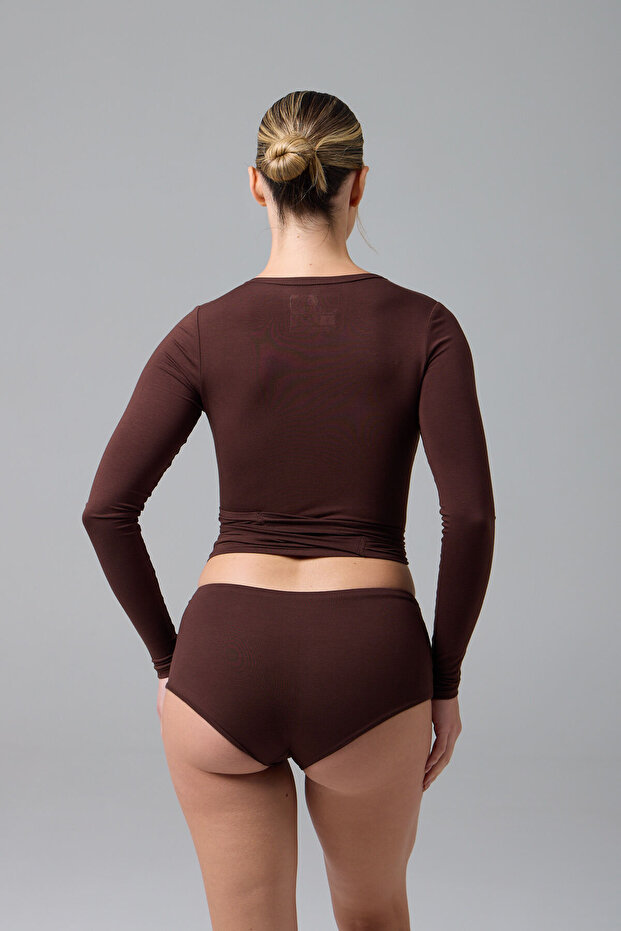 LUNA WRAP - BAĞLAMALI ÜST - 7