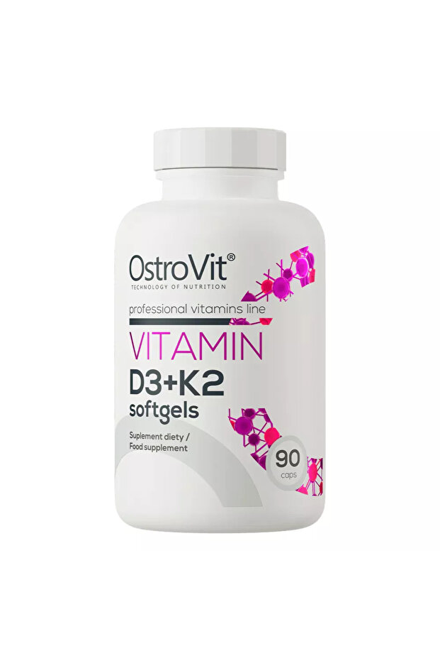 Βιταμίνη D3 + K2 90 ταμπλέτες - - 2