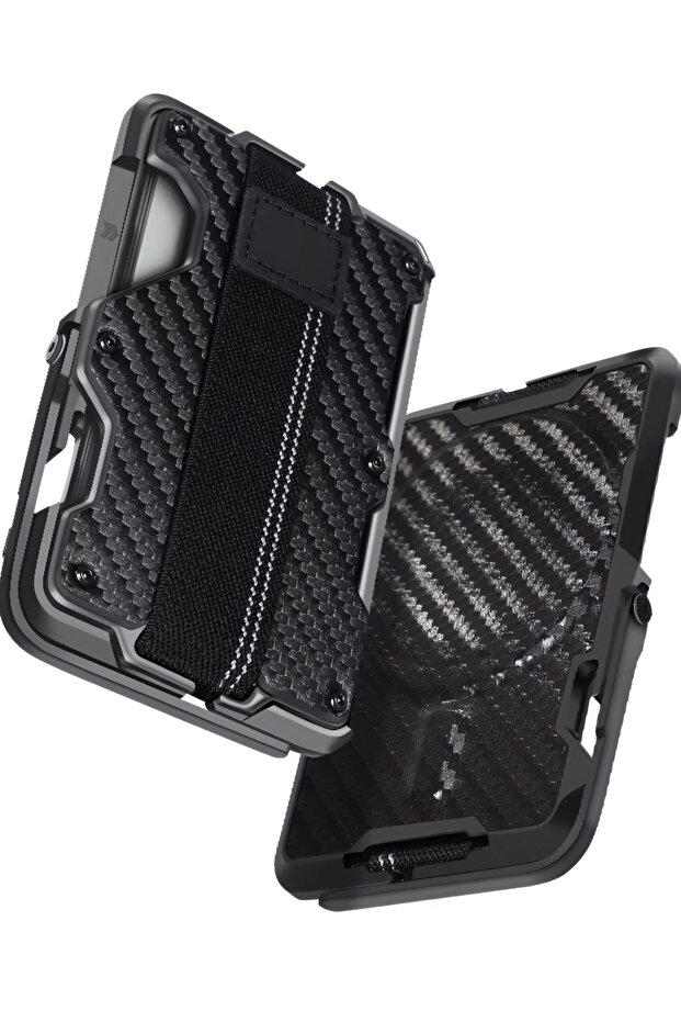 Id Credit Card Magesafe Aluminum Holder Protective Wallet Case That Sticks Behind Cell Phones