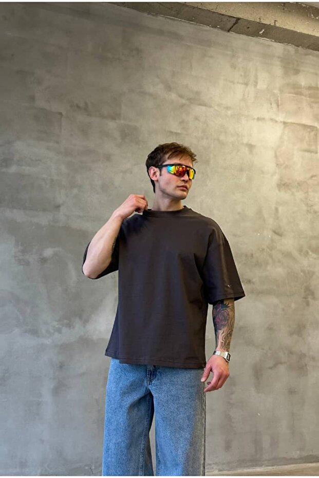 Oversized Basic Premium T-Shirt - 5