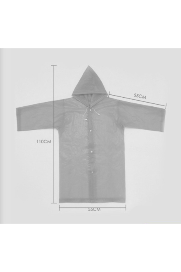 Mini Children's Size K Hooded Raincoat for Office Home Office Worker