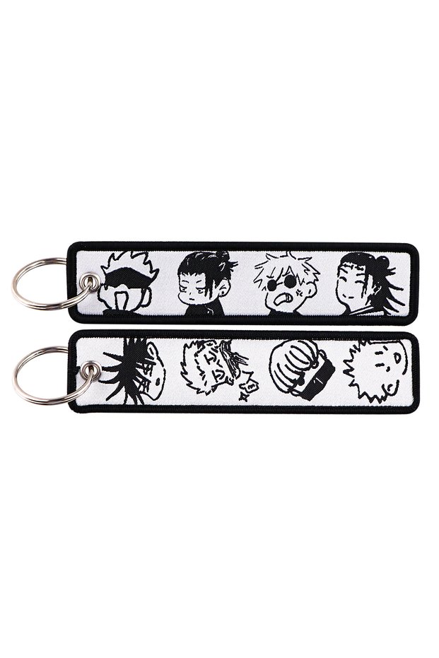 1 Anime Satoru Gojo Car Keychain Women Keyring Keychains for Men Cool Key Tag Accessories Cute Fash.