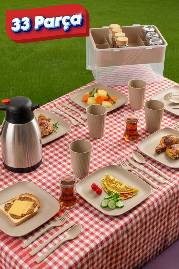 33 Parça Mega Piknik Seti - 1