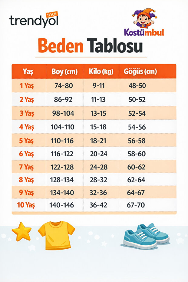 Tütü Etek Renkli Model - 5