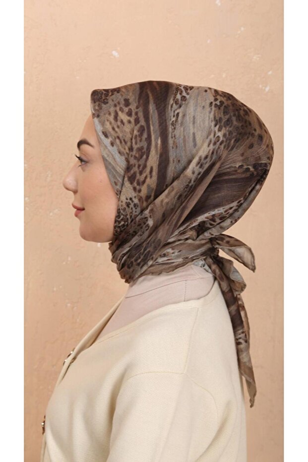 Soft Pamuk Eşarp Olive - 3