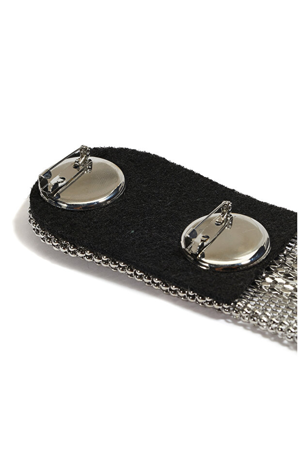 Silver Kadın Uzun Broş - 3