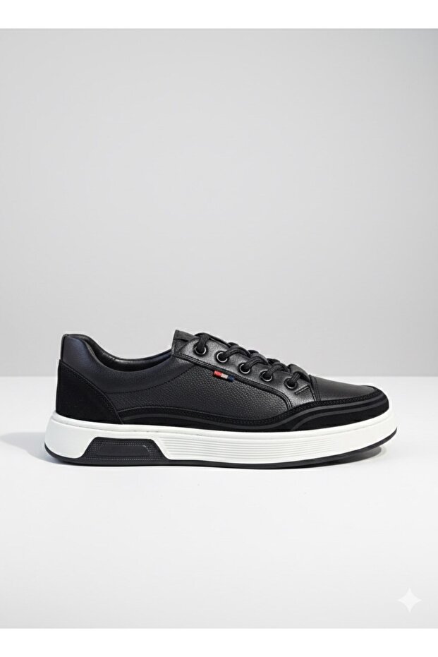 Rubber-Linked Nubuck Piece Model Genuine Leather Men's Casual Shoes M578