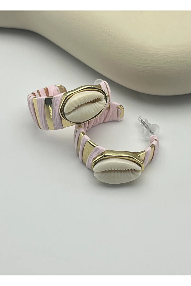 Vip Gold Pink Earrings - 25-Vip245