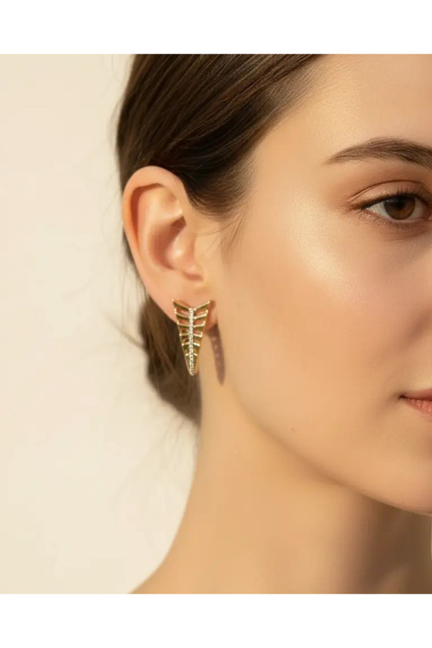 Xuping Rose Design Earrings 25-Xpkp94