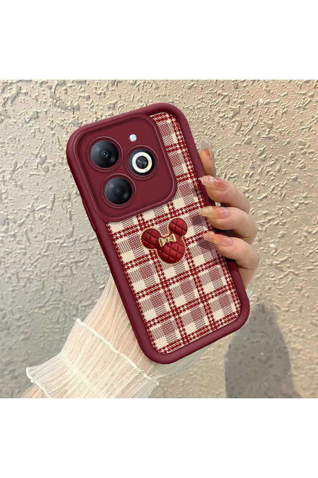 Infinix Hot 40I Compatible, Stylish and Modern High-Quality Silicone Phone Case.