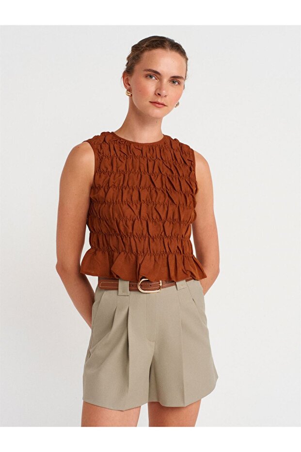 71663 KEMERLİ ŞORT - 4