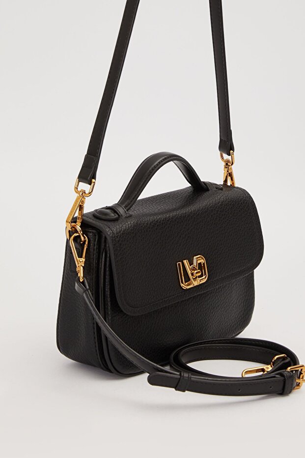 Black Lvd Lockable Shoulder Bag - 2