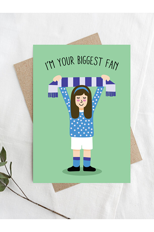 Biggest Fan, Greeting Card