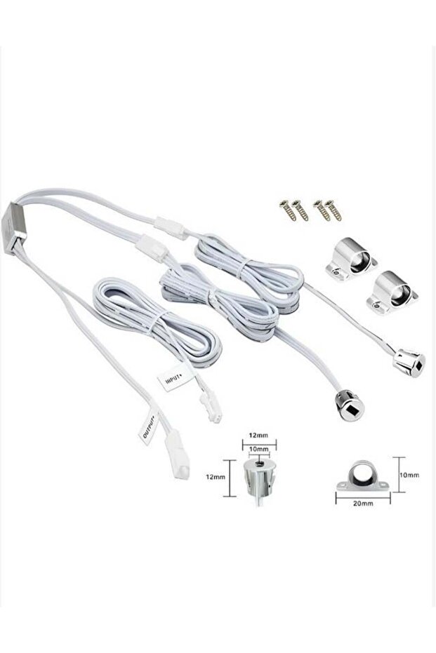 12-24V Çift Kapı Sensörü IR Kapı Sensörü Dolap Sensörü Mobilya Sensörü Hareket Sensörü - 2