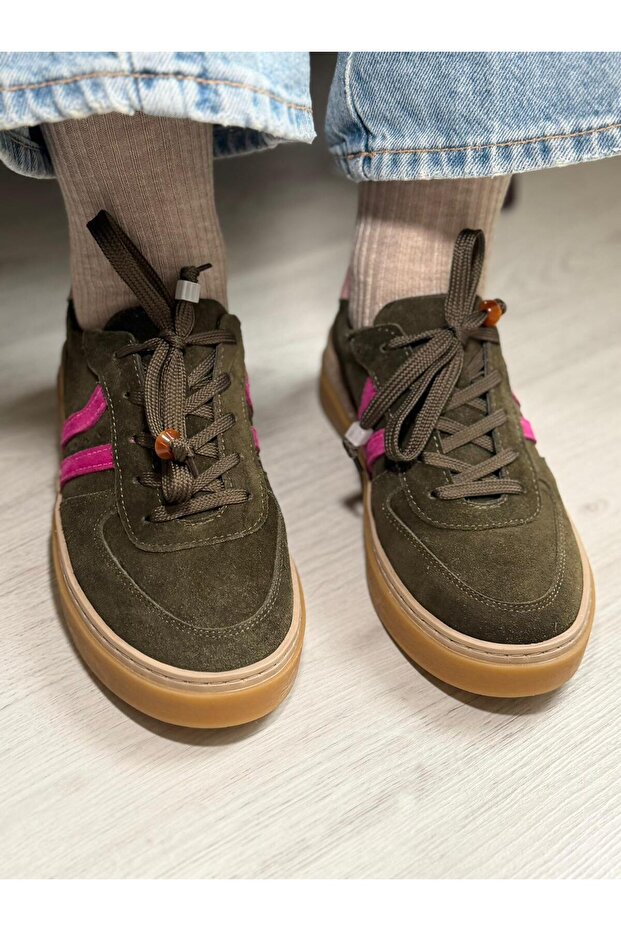 Beli̇s Genuine Leather Women's Sneaker