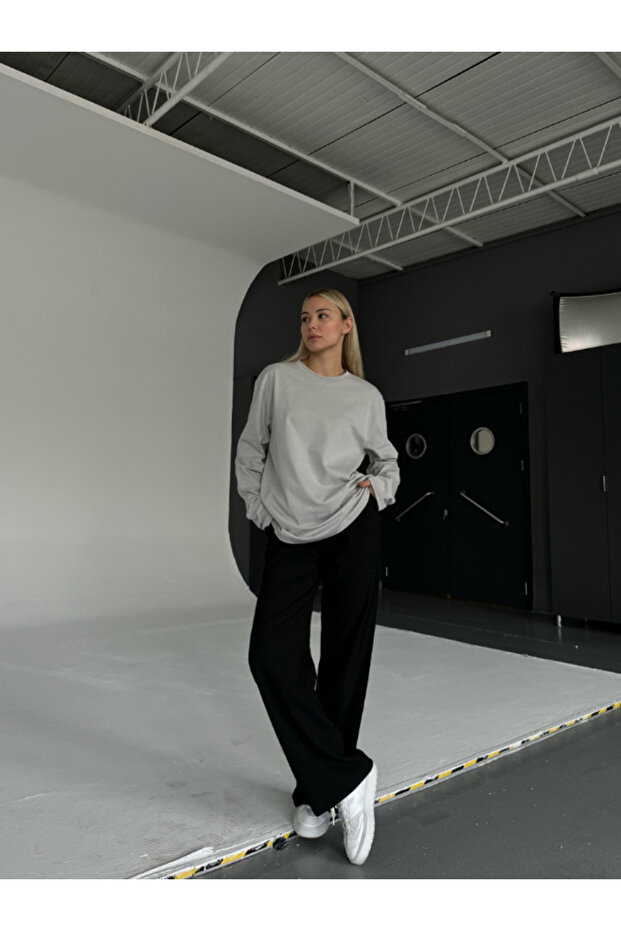 Tricou basic supradimensionat - 4