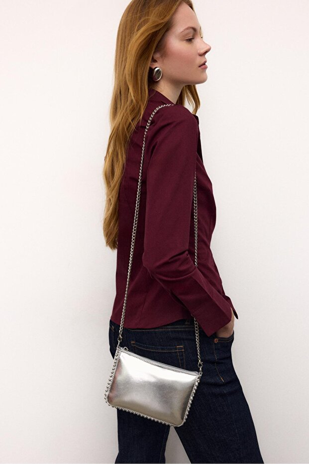 Mini boncuklu çanta - 2