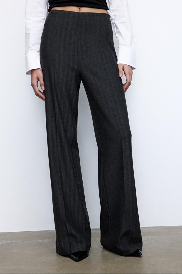 Dökümlü pantolon - 3