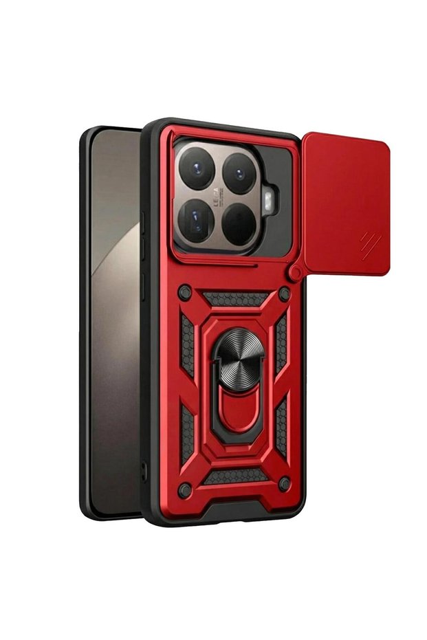 Mi 15t Pro Case Impact Resistant Red