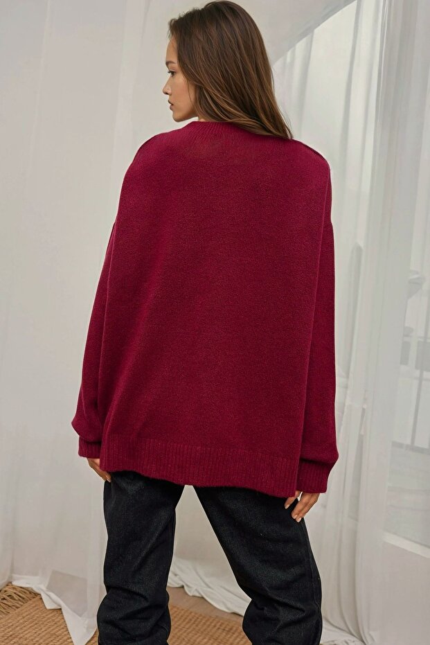 Rahat Bisiklet Yaka Triko Kazak - 3