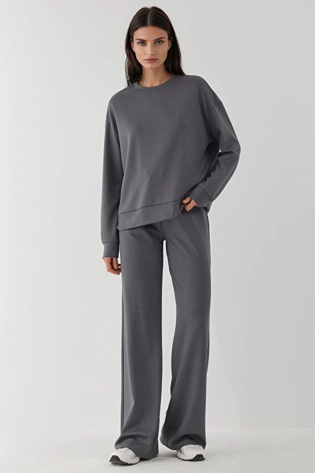Modal Touch Basic Sweatshirt - 4