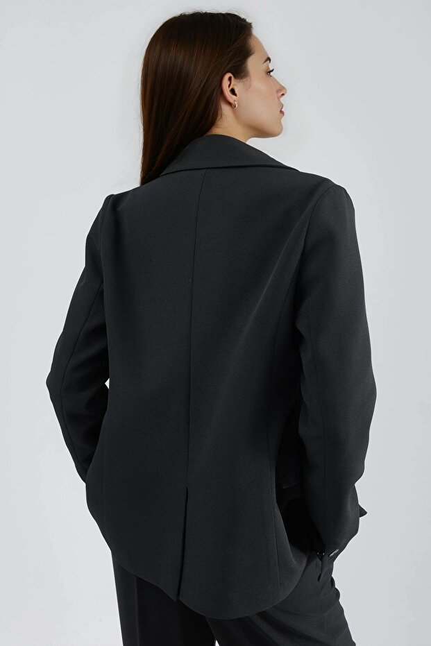 Slim Fit Blazer Jacket - 5