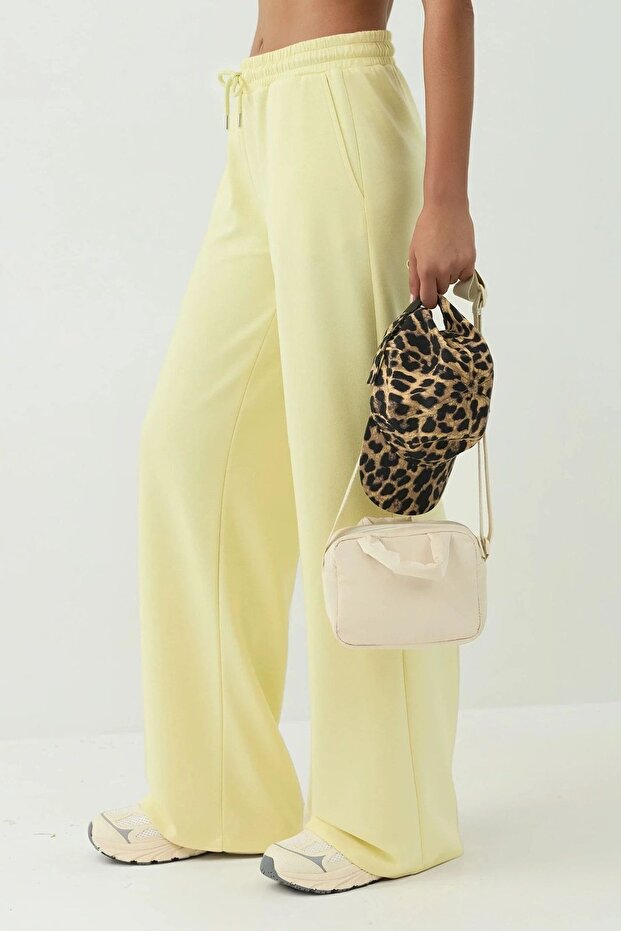 Modal Touch Geniş Paça Eşofman Altı - 3