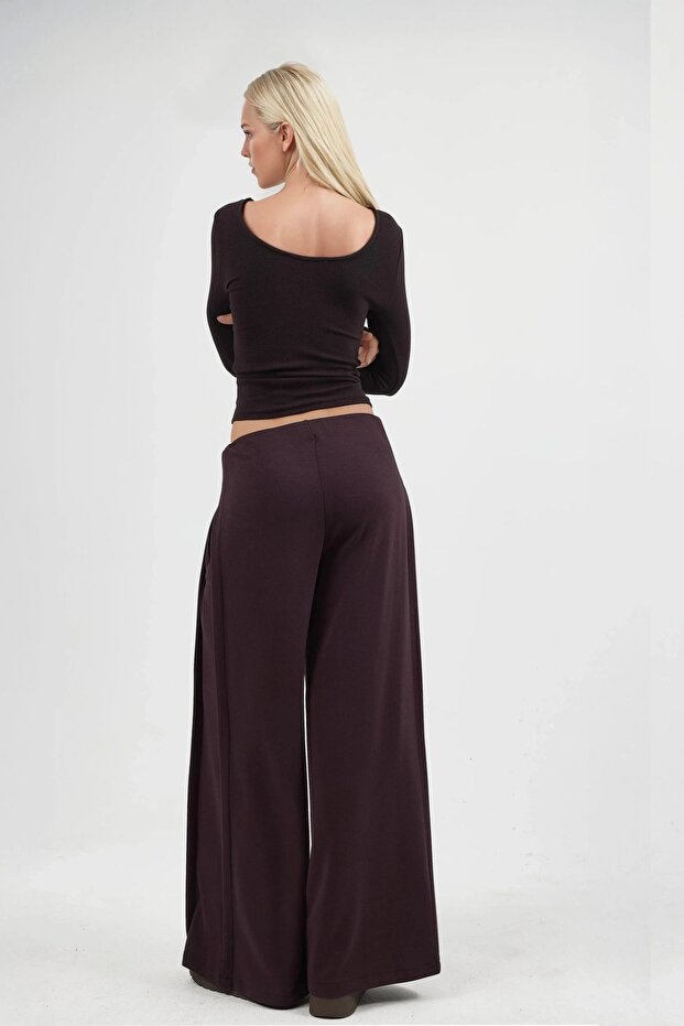Busem Wide Leg Pleated Trousers - 3
