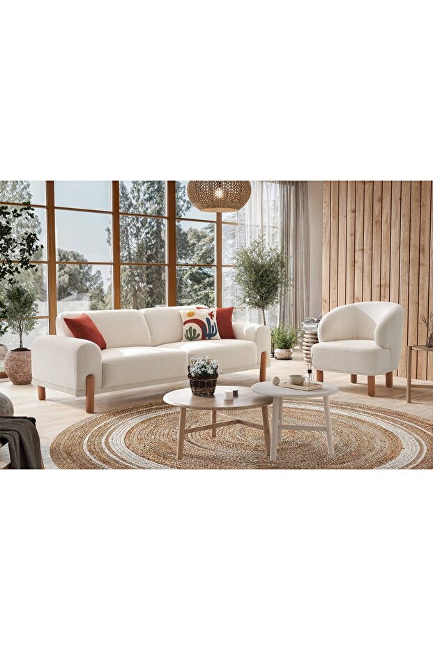 Boho Üçlü Koltuk - 1