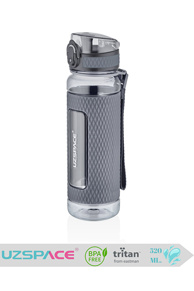 Silicone Body Tritan Water Bottle - 520 Ml.