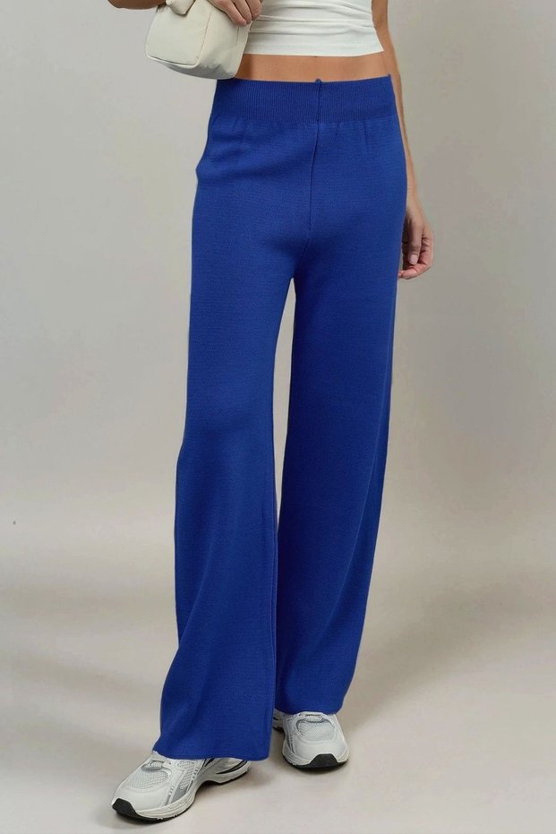 My Fashion Knitwear Elastic Waist Trousers