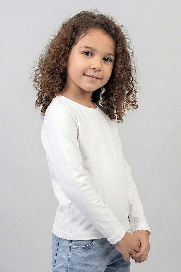 Kız Çocuk Basic LYC Sweat - 5