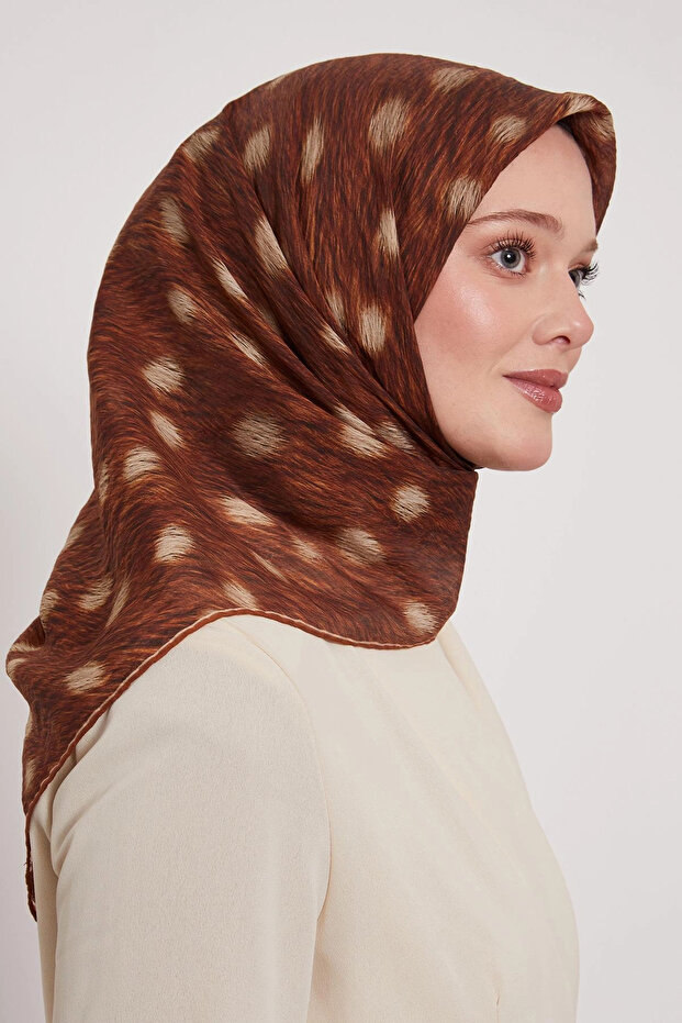 Summer Scarf-Powdered Cinnamon