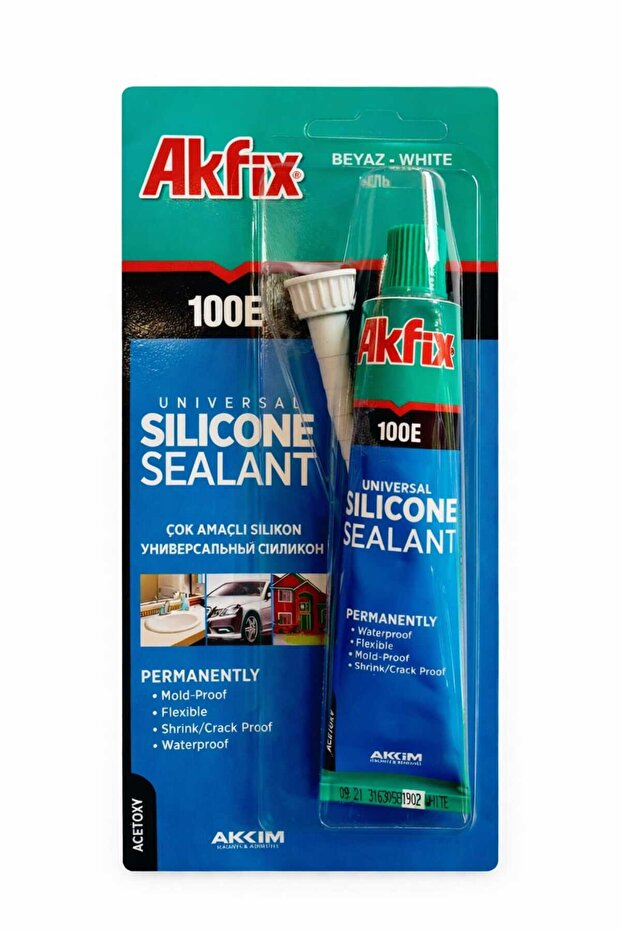 100E SİLİKON BEYAZ TÜP - 1