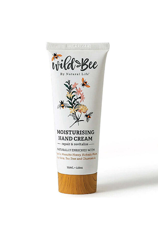 Moisturizing, Softening & Revitalizing Hand Cream with Propolis, Manuka Honey & Aloe Vera -