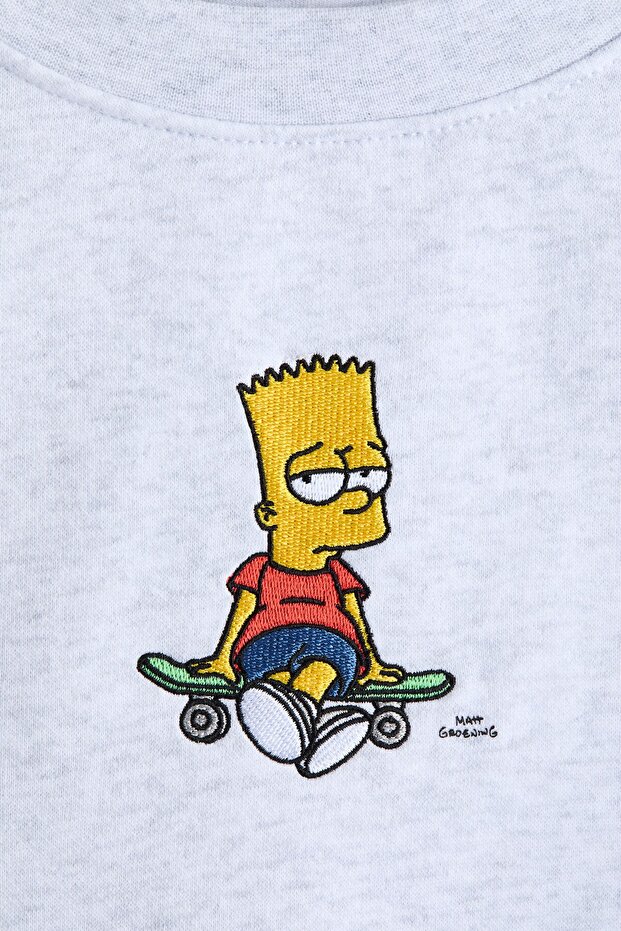 Baskı Motifli Sweatshirt - 2