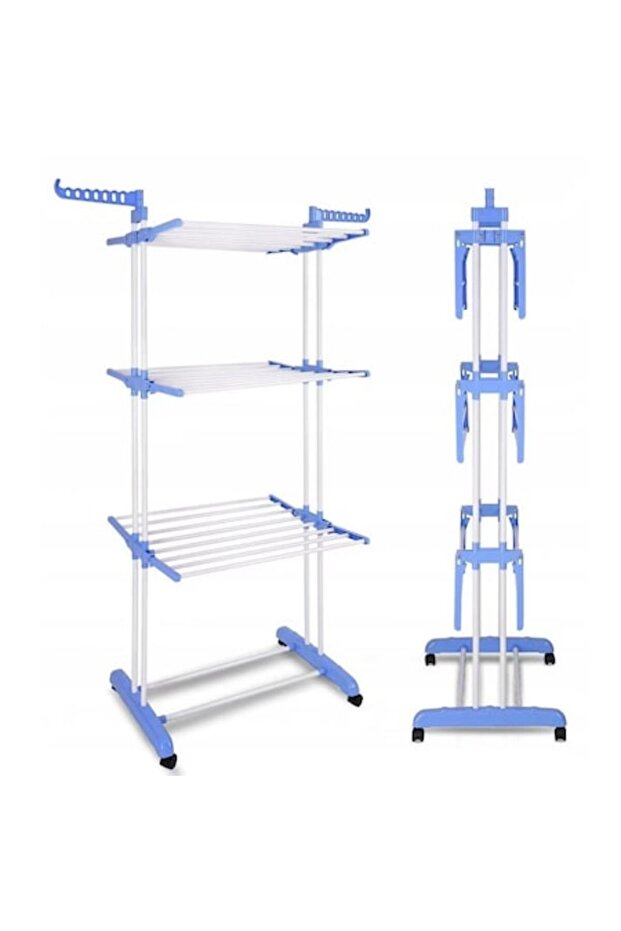 3-Level Clothes Drying Rack - 1