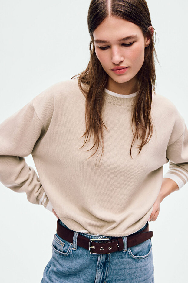 Katlı Görünümlü Kazak - 1