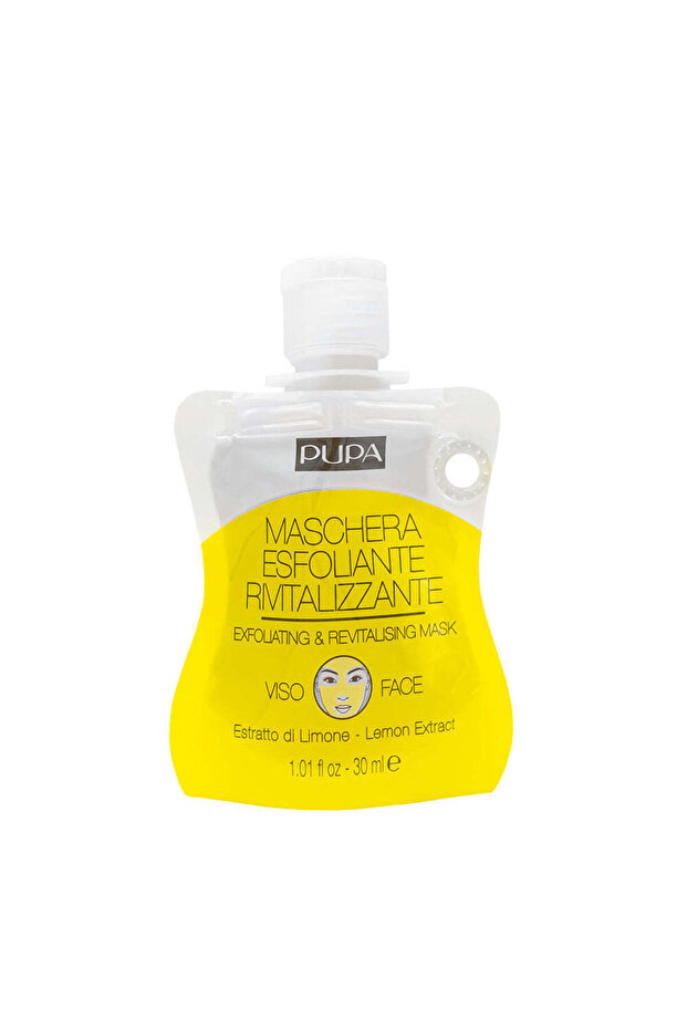 Exfoliating & Revitalizing Face Mask with Lemon Extract