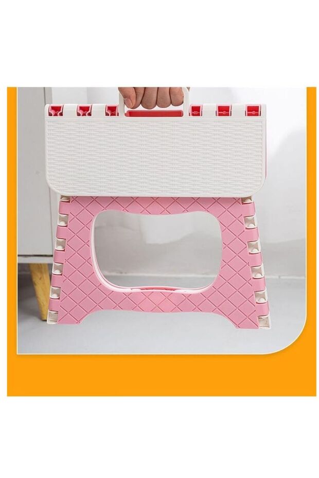Folding Step Stool with Anti-Slip Surface - 2