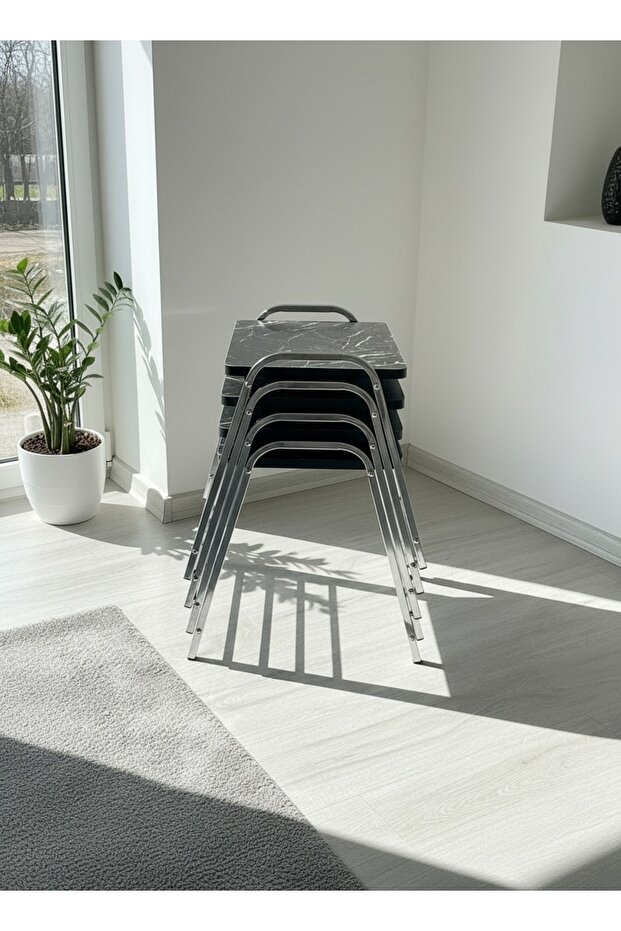 4'LÜ TEPSİ MODEL MODERN SEHPA - 2