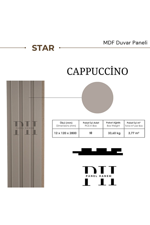 STAR 12 CAPPUCCİNO