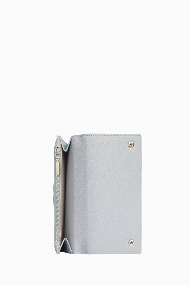 Dikdörtgen Cüzdan - Mavi - 3