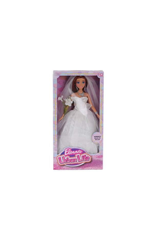 Wg-661048 Boxed 29cm Doll with Wedding Dress