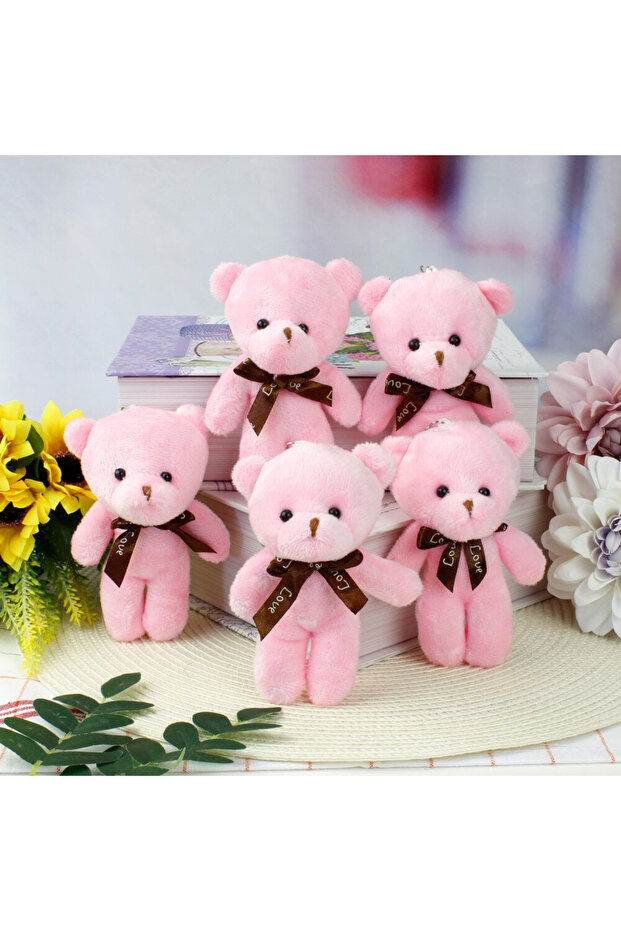 Pink Keyed Bear 12-Pack
