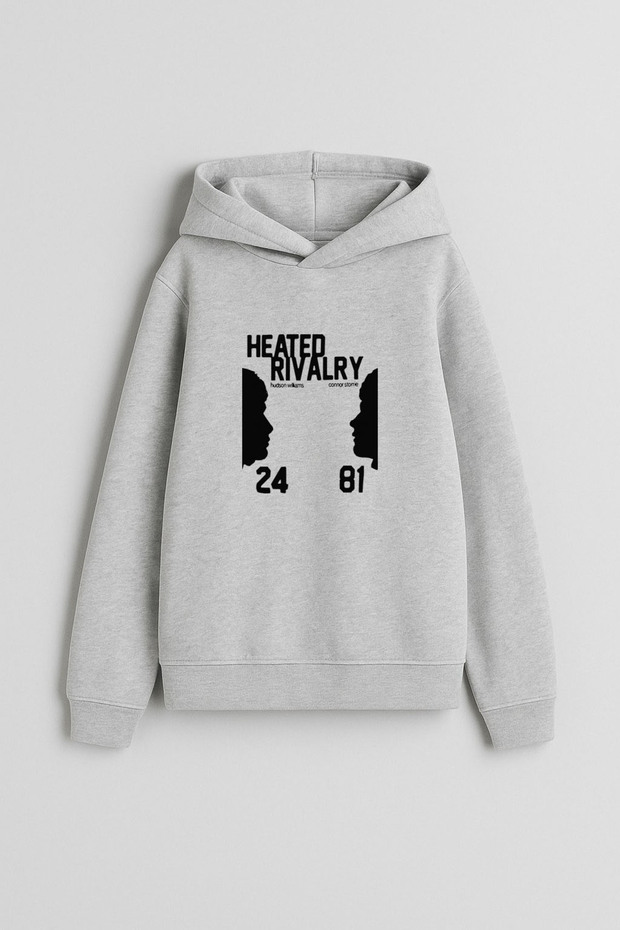 Rozanov 81 Hollander 24 Heated Rivalry Series Printed Gray Hooded Sweatshirt Hoodie