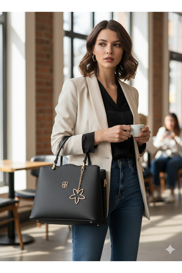 حقيبة يد وكتف نسائية من طراز A+ Plus Handle Model