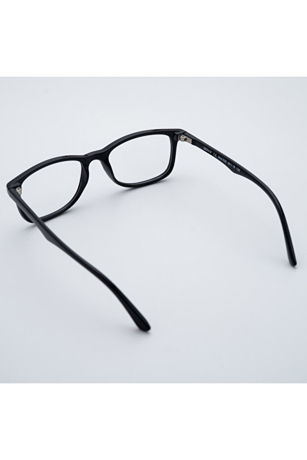 نظارة طبية للأطفال بإطار أسود مستطيل - 2