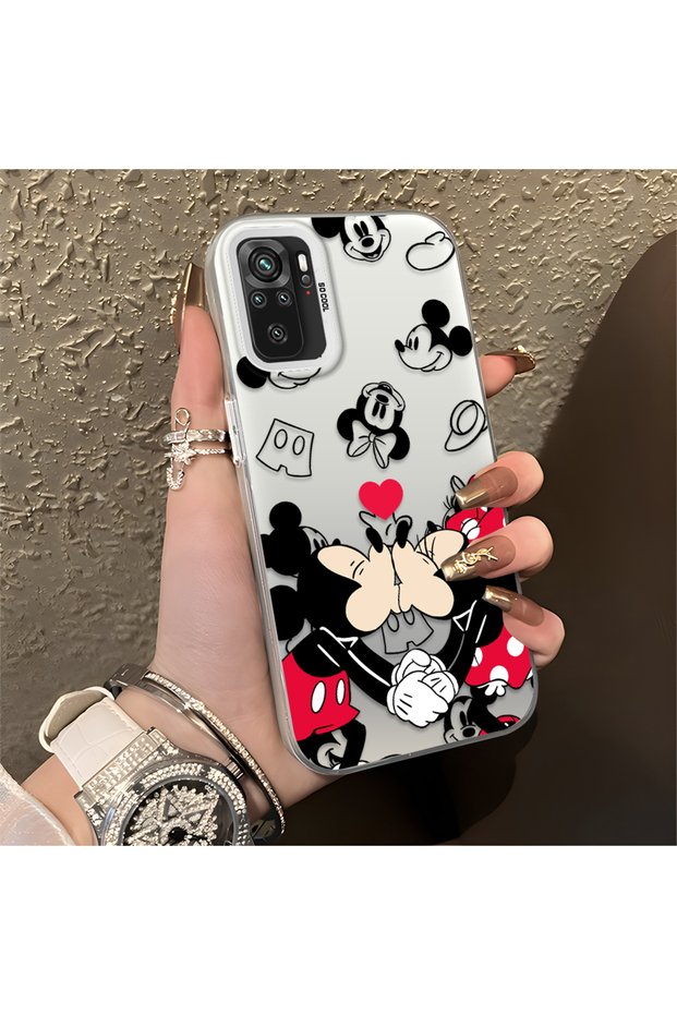 Poco M5S Compatible, Cute Mickey Pattern, Shock Protective Phone Case