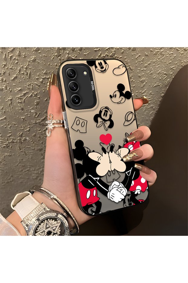 Samsung Galaxy S21 Fe 5g Compatible, Cute Mickey Pattern, Shock Protective Phone Case
